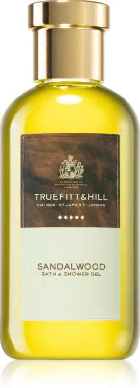 Truefitt & Hill Sandalwood Gel de duș energizant pentru bărbați 200 ml