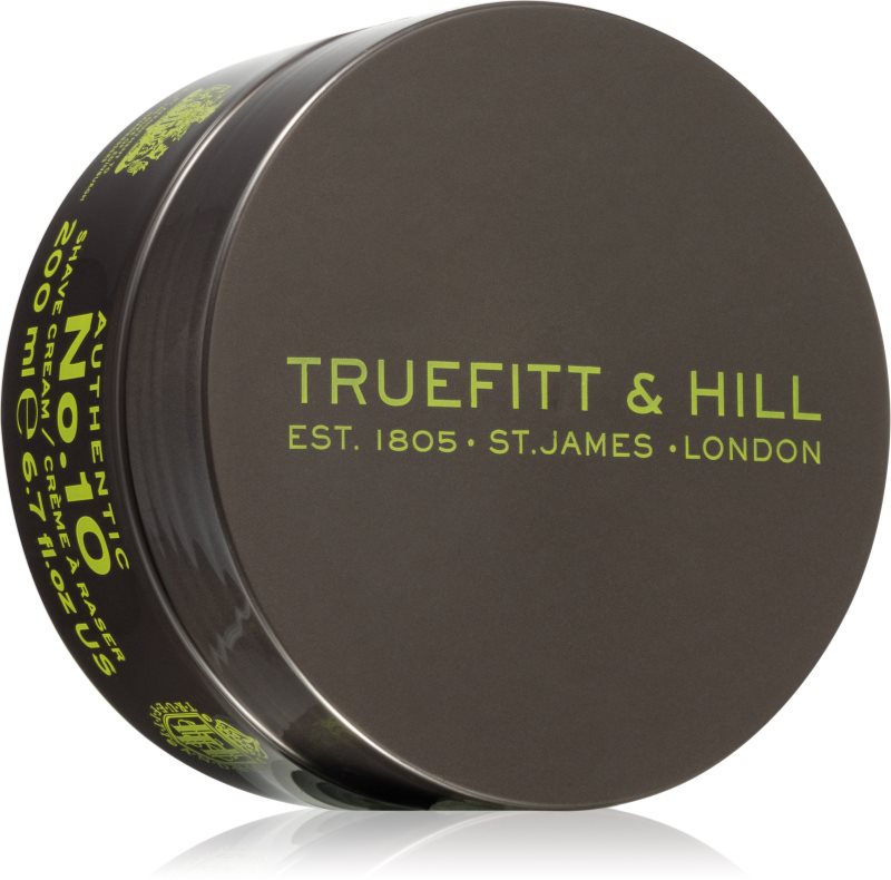 Truefitt & Hill No. 10 Finest cremă pentru bărbierit pentru bărbați 200 ml