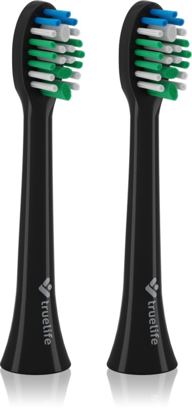 TrueLife SonicBrush Compact Heads Black Standard capete de schimb pentru periuta de dinti TrueLife SonicBrush Compact / Duo 2 buc