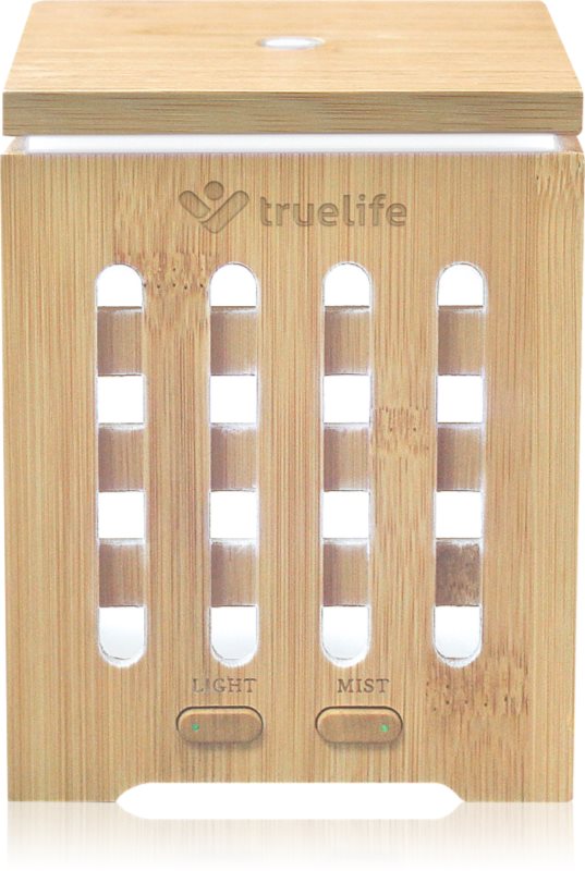 TrueLife AIR Diffuser D7 Bamboo difuzor de aromă cu ultrasunete și umidificator de aer 1 buc
