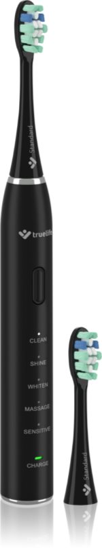 TrueLife SonicBrush Clean30 periuta de dinti cu ultrasunete Black 1 buc
