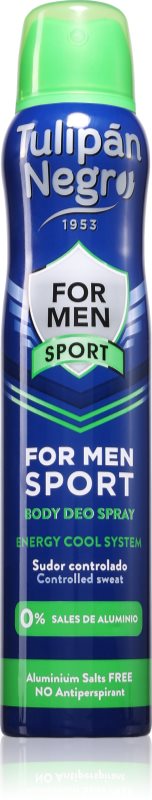 Tulipán Negro Sport deodorant pentru bărbați 200 ml