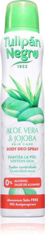 Tulipán Negro Aloe Vera Y Jojoba deodorant pentru femei 200 ml