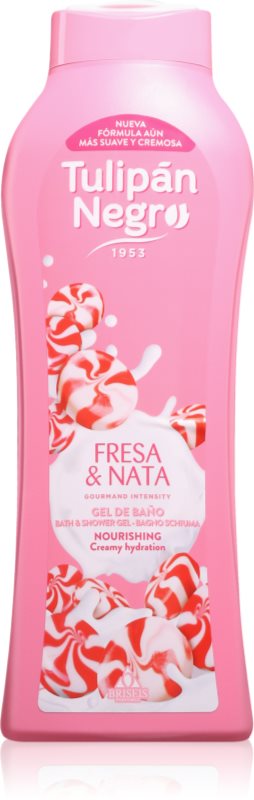 Tulipán Negro Fresa Y Nata gel de duș 650 ml