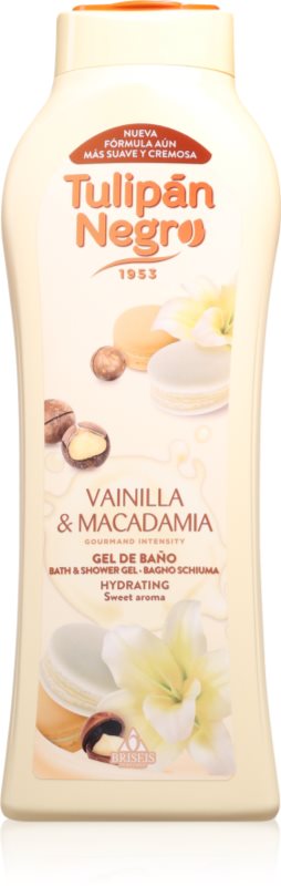 Tulipán Negro Vanilla Y Macadamia gel de duș 650 ml