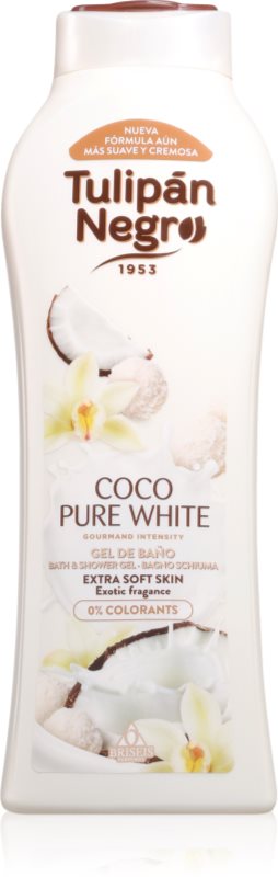 Tulipán Negro Coco Pure White gel de duș 650 ml