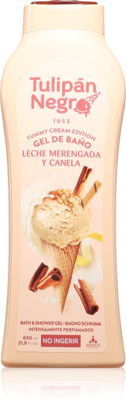Tulipán Negro Leche Merengada & Canela gel de duș 650 ml