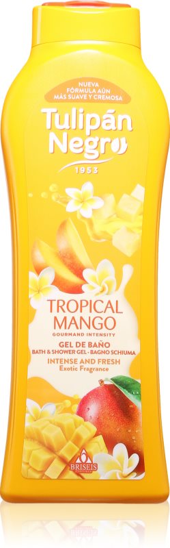 Tulipán Negro Tropical Mango gel de duș pentru corp 650 ml