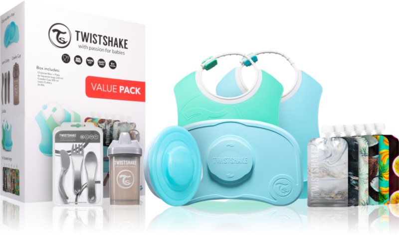 Twistshake Tableware Set for Boy serviciu de masă pentru copii pentru copii