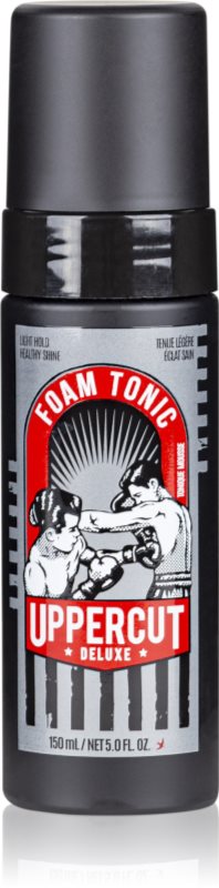 Uppercut Deluxe Foam Tonic spumă de styling pentru păr pentru bărbați 150 ml