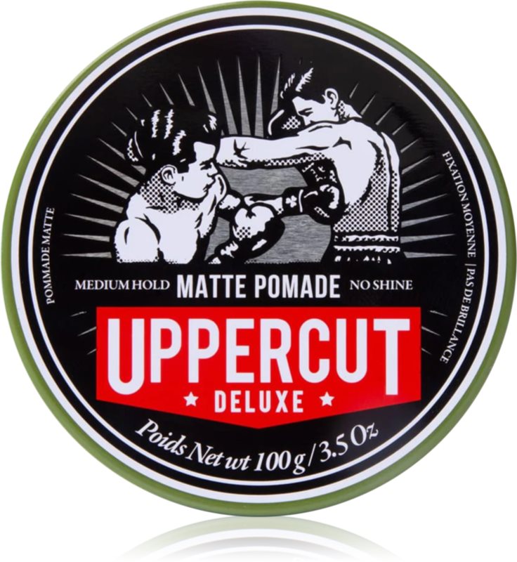 Uppercut Deluxe Matt Pomade gel modelator pentru coafura pentru păr
