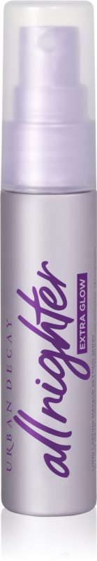 Urban Decay All Nighter Ultra Glow spray pentru fixare și strălucire 30 ml