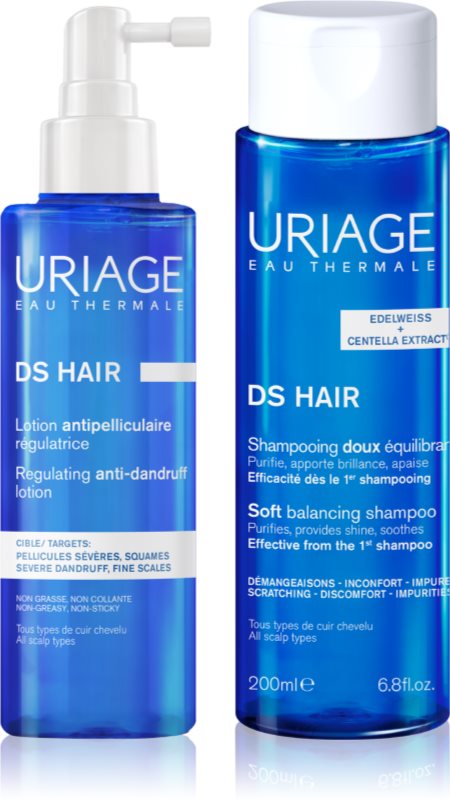 Uriage DS HAIR Set set pentru scalp sensibil si uscat