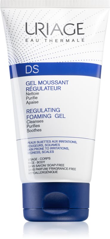 Uriage DS Regulating Foaming Gel gel calmant pentru piele uscata, actionand impotriva senzatiei de mancarime 150 ml