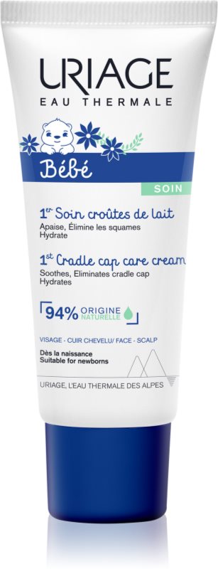 Uriage Bébé 1st Cradle Cap Care Cream crema calmanta 40 ml