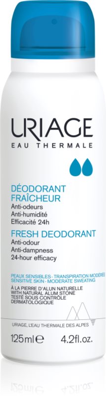 Uriage Hygiène Fresh Deodorant deodorant spray cu protectie 24h 125 ml