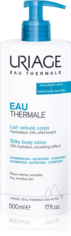 Uriage Eau Thermale Silky Body Lotion Lotiune de corp pentru catifelare pentru piele uscata si sensibila