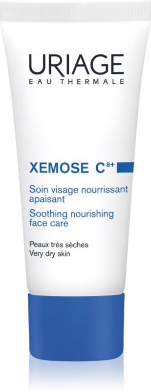 Uriage Xemose C8+ Soothing Nourishing Face Care crema calmanta si nutritiva pentru piele uscata spre atopica 40 ml