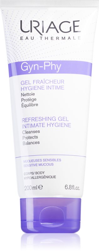 Uriage Gyn-Phy Refreshing Gel Intimate Hygiene gel revigorant pentru igiena intima