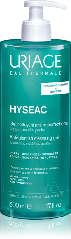 Uriage Hyseac Cleansing Gel gel de curățare blând pentru fata si corp