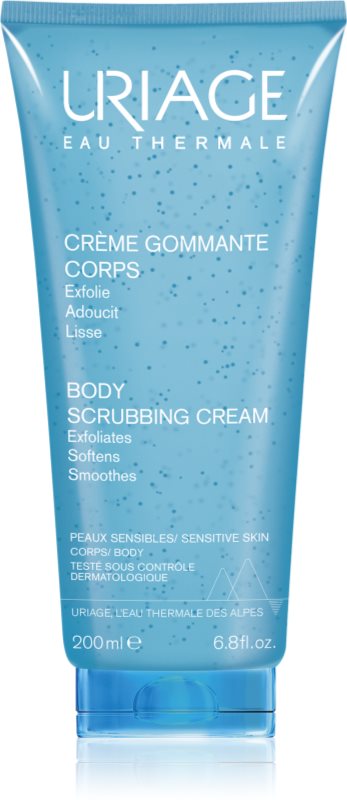 Uriage Hygiène Body Scrubbing Cream crema peeling pentru corp pentru piele sensibila 200 ml