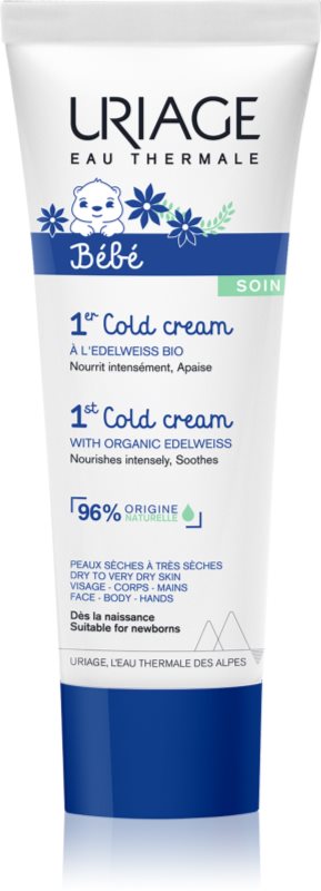 Uriage Bébé 1st Cold Cream crema nutritiva corp si fata 75 ml