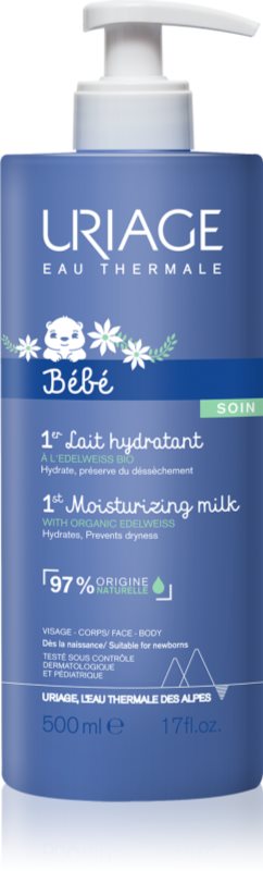 Uriage Bébé 1st Moisturizing Milk lapte hidratant pentru nou-nascuti si copii 500 ml