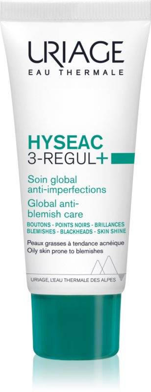 Uriage Hyseac 3-Regul+ Global Anti-Blemish Care crema matifianta pentru pielea cu imperfectiuni 40 ml