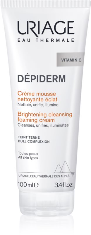 Uriage Dépiderm Brightening Cleansing Foam crema de curatare sub forma de spuma 100 ml