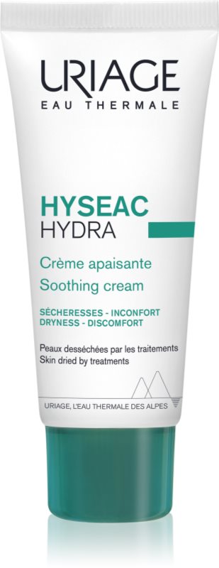 Uriage Hyseac Hydra Soothing Cream crema calmanta pentru piele uscata si iritata in urma tratamentului antiacneic 40 ml