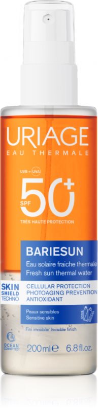 Uriage Bariésun Fresh Sun Water SPF50+ spray protector pentru plajă SPF 50+ 200 ml