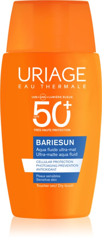 Uriage Bariésun Ultra Matte Aqua Fluid SPF50+ fluid protector mat pentru fata SPF 50+ 50 ml