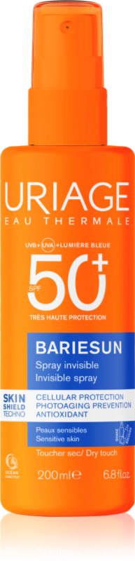 Uriage Bariésun Spray SPF 50+ spray de protecție pentru față și corp SPF 50+ 200 ml