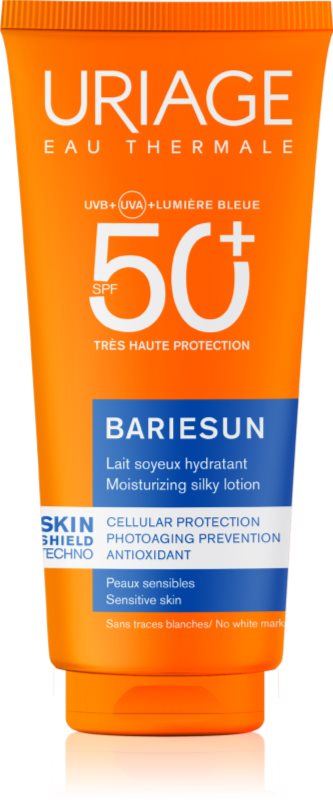 Uriage Bariésun Silky Lotion SPF 50+ lapte de protectie pentru fata si corp SPF 50+ 100 ml