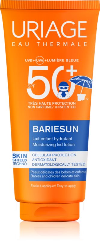 Uriage Bariésun Moisturising Kids Lotion crema protectoare pentru bebelusi SPF 50+ 100 ml