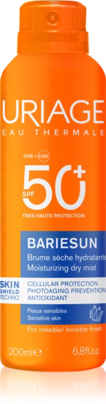 Uriage Bariésun Dry Mist SPF 50+ spray pentru plajă SPF 50+ 200 ml