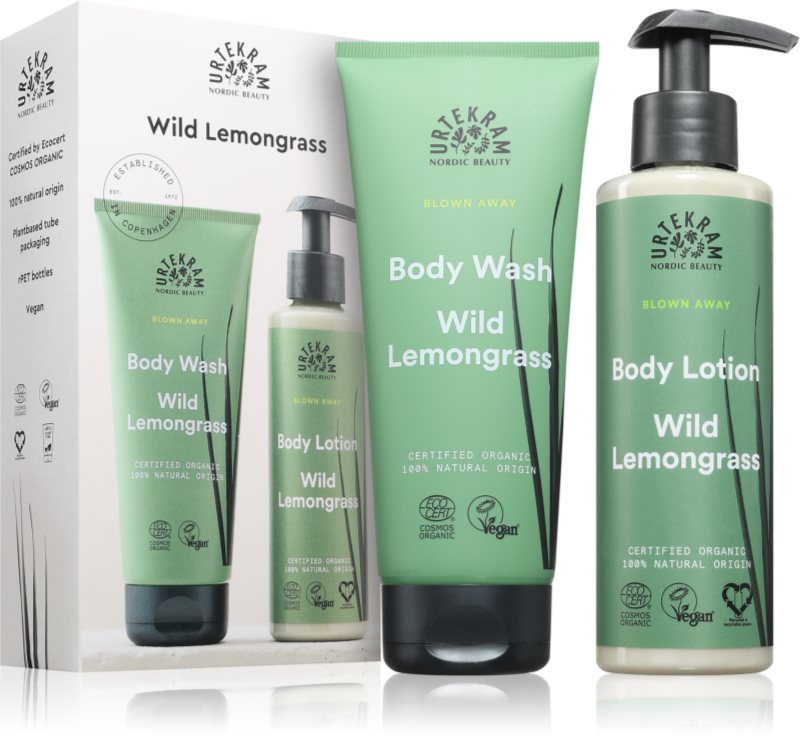 Urtekram Wild Lemongrass set cadou pentru corp