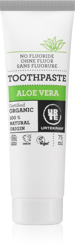 Urtekram Aloe Vera pastă de dinți naturală 75 ml