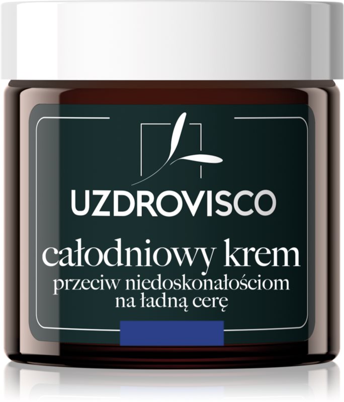 Uzdrovisco Violet All-Day Cream crema de zi hidratanta pentru pielea cu imperfectiuni 50 ml