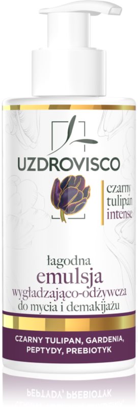 Uzdrovisco Black Tulip Intense Mild Smoothing And Nourishing Emulsion emulsie pentru curatarea fetei 150 ml
