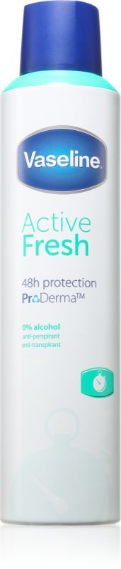 Vaseline Active Fresh Antiperspirant deodorant spray antiperspirant 250 ml
