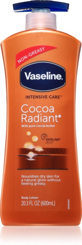 Vaseline Cocoa Radiant Body Lotion lapte de corp pentru piele uscata 600 ml