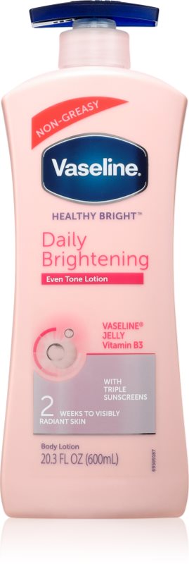 Vaseline Daily Brightening loțiune de corp iluminatoare pentru toate tipurile de piele 600 ml