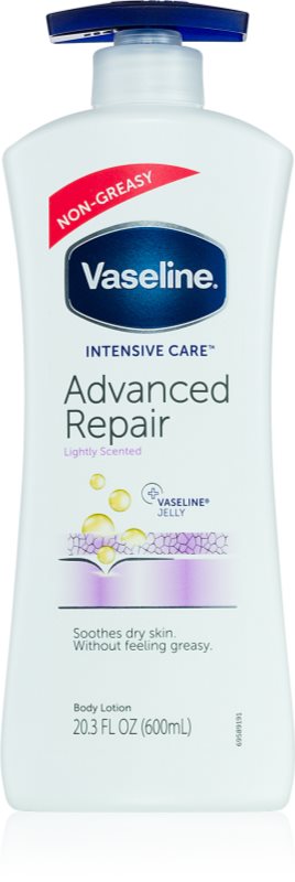 Vaseline Intensive Care lapte de corp regenerator cu pompa 600 ml