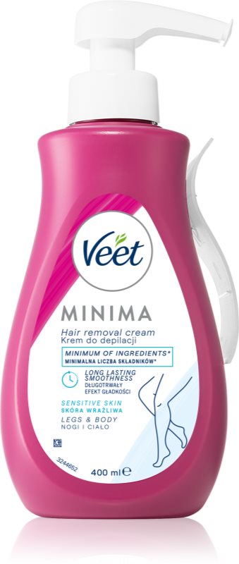 Veet Minima Sensitive Skin crema depilatoare pentru piele sensibila