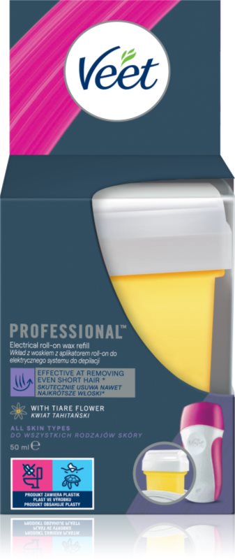 Veet EasyWax refil ceara pentru setul electric pentru picioare și corp Tiare Flower 50 ml