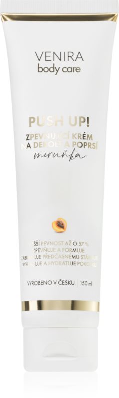 Venira PUSH UP! Firming Cream crema ce ofera fermitate bustului Apricot 150 ml