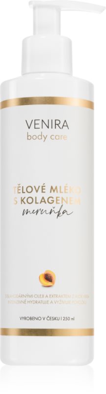 Venira Body Lotion with Collagen loțiune de corp hidratantă Apricot 250 ml