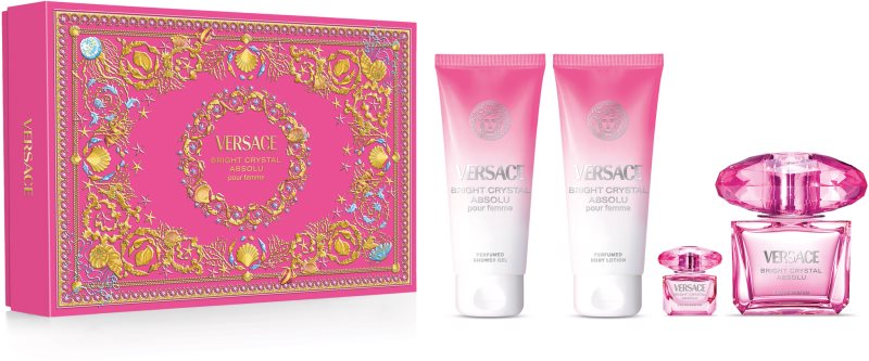 Versace Bright Crystal Absolu set cadou pentru femei