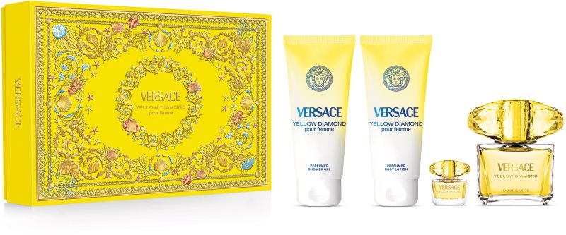 Versace Yellow Diamond set cadou pentru femei 1 buc